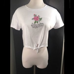 Annoyed Crop Top